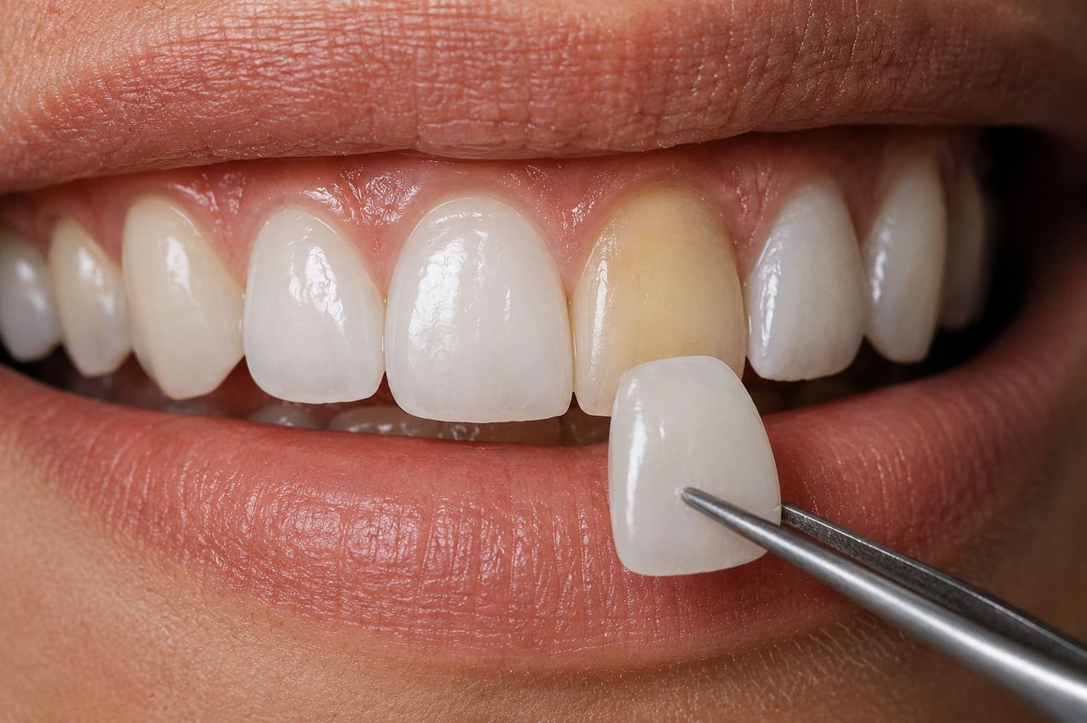 Carillas dentales estéticas sobre molde